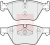 APEC Brake Pad Set, disc brake PAD1699