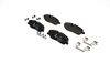 комплект спирачно феродо, дискови спирачки
