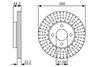 Bosch Brake Disc 0 986 479 090 (0986479090)