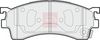 APEC Brake Pad Set, disc brake PAD1100