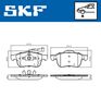 комплект спирачно феродо, дискови спирачки