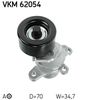 Натяжной ролик, поликлиновой ремень SKF VKM 62054