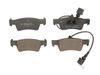 Комплект гальмівних колодок, дискове гальмо ABE C2W030ABE