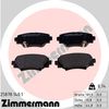 Комплект тормозных колодок, дисковый тормоз ZIMMERMANN 25878.140.1 (25878, D1729-8953)