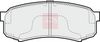 APEC Brake Pad Set, disc brake PAD822