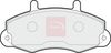 APEC Brake Pad Set, disc brake PAD728