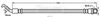 Borg & Beck brake hose - BBH7877