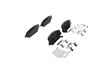 комплект спирачно феродо, дискови спирачки