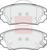 APEC Brake Pad Set, disc brake PAD1695
