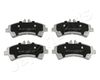 Комплект тормозных колодок, дисковый тормоз JAPANPARTS PP-0523AF
