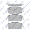 Комплект тормозных колодок, дисковый тормоз HI-Q SP1789 (25552, 25553, 25554, D1697-8840, D1625-8840)