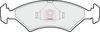 APEC Brake Pad Set, disc brake PAD351