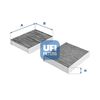 Фильтр салона UFI 54.104.00