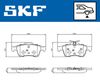 комплект спирачно феродо, дискови спирачки
