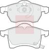 APEC Brake Pad Set, disc brake PAD1023