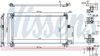 Nissens Condenser, air conditioning 940656