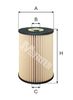 Фільтр масляний MFILTER TE 606