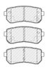 Ferodo Brake Pad Set, disc brake FDB4986