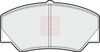 APEC Brake Pad Set, disc brake PAD497