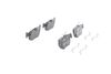 Brake Pad Set, disc brake ATE 13.0470-7355.2
