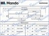 Газовая пружина, крышка багажник MANDO MOP045482