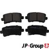 Комплект гальмівних колодок, дискове гальмо JP GROUP 1263701110 (1263701119)
