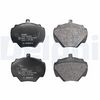 Delphi LP211 Brake Pad Set, disc brake