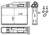 Mahle AH 240 000S Heat Exchanger, interior heating