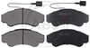 Комплект тормозных колодок, дисковый тормоз A.B.S. 37332