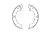 Комплект гальмівних колодок KAVO PARTS KBS-6408