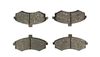 комплект спирачно феродо, дискови спирачки