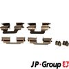 Комплектуючі, колодки дискового гальма JP GROUP 1263650710 (1263650719)