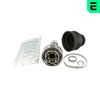 каре комплект, полуоска