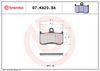 BREMBO Brake Pad Set, disc brake 07KA23SA