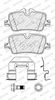 Ferodo Brake Pad Set, disc brake FDB5278