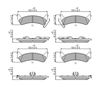 Ferodo Brake Pad Set, disc brake FDB1549
