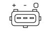 NGK NTK Sensor, intake manifold pressure 94170