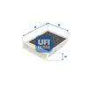 Фильтр салона UFI 54.265.00
