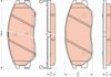 комплект спирачно феродо, дискови спирачки