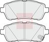 APEC Brake Pad Set, disc brake PAD1626