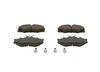 Комплект тормозных колодок, дисковый тормоз BOSCH 0 986 469 790 (BP755, 20979, 7232-D338, 90R-010287/002)