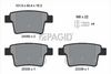 Sada brzdových destiček, kotoučová brzda T1534N