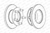 Ferodo Brake Disc FCR221A