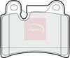 APEC Brake Pad Set, disc brake PAD1523