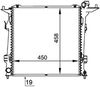 Mahle CR 1368 000P Radiator, engine cooling