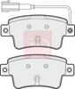 APEC Brake Pad Set, disc brake PAD1776
