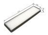 BOSCH Filter, cabin air 1 987 431 157
