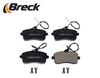 комплект спирачно феродо, дискови спирачки