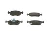 Комплект тормозных колодок, дисковый тормоз BOSCH 0 986 494 537 (BP1458, E9 90R-02A1080/0466, 25323)