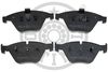 Комплект гальмівних колодок, дискове гальмо OPTIMAL BP-12509 (23312)